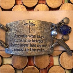 Leather Wrap Inspiration Bracelet